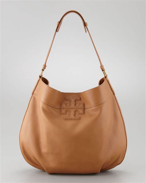 tan designer purse